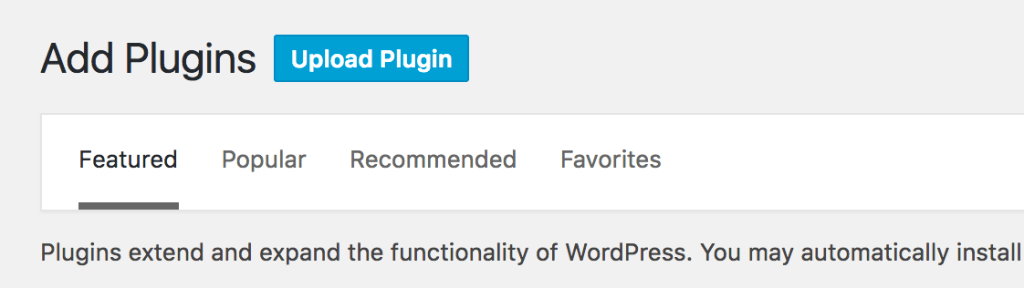 Upload Plugin